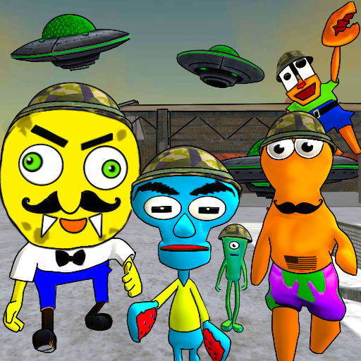 Sponge Area 51. Neighbor Alien 1.2 Apk Mod Unlimited Money