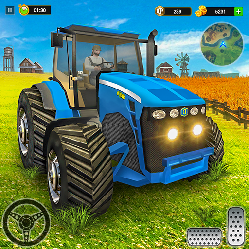 Tractor Farm Simulator Games 5.0 Apk Mod Unlimited Money