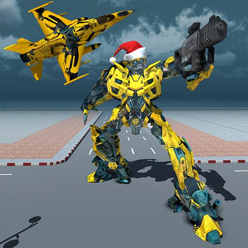 Air Robot Jet Transform War 1.6.5 Apk Mod Unlimited Money