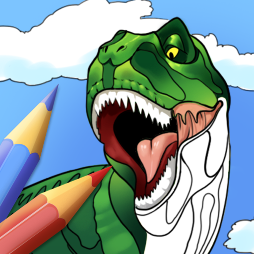 Dino Coloring Book for Kids 1.0.6 Apk Mod Unlimited Money