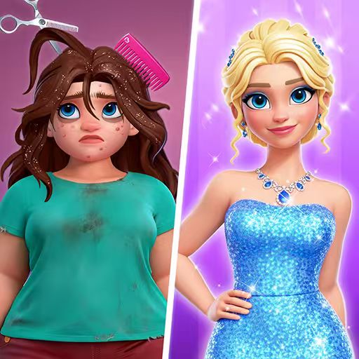 Makeover Mania-Bubble Shooter 1.3.2 Apk Mod Unlimited Money
