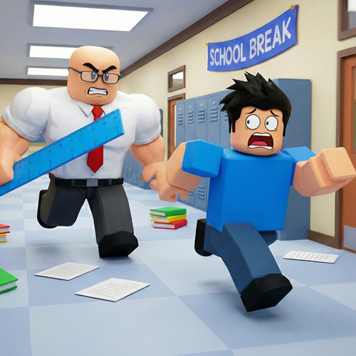 Obby Break School Escape VARY Apk Mod Unlimited Money