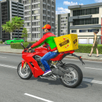 Pizza Delivery Bike Games 3D 2.5 Apk Mod Unlimited Money