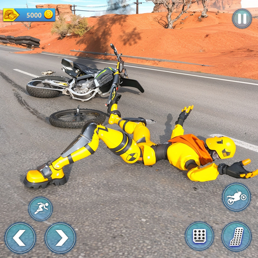 Ragdoll Bike Fall Crash Smash VARY Apk Mod Unlimited Money