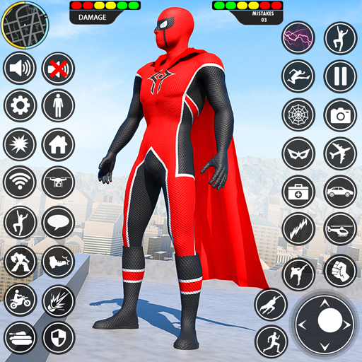 Rope Hero Spider Hero Man Game 1.29 Apk Mod Unlimited Money