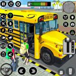 School Bus Driving coach bus 1.0.17 Apk Mod Unlimited Money