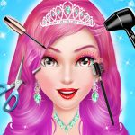Girls hairstyle salon game 1.1527 Apk Mod Unlimited Money