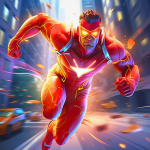 High Speed Superhero Games 107 Apk Mod Unlimited Money