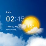 Transparent clock and weather 9.00.8 Apk Mod Premium