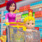 Virtual Mother Family Sim 3D 1.10 Apk Mod Unlimited Money