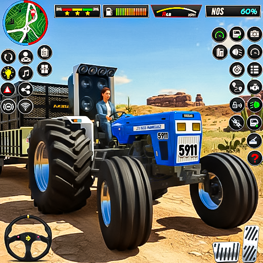 Real Tractor DrivingTochan 3D VARY Apk Mod Unlimited Money