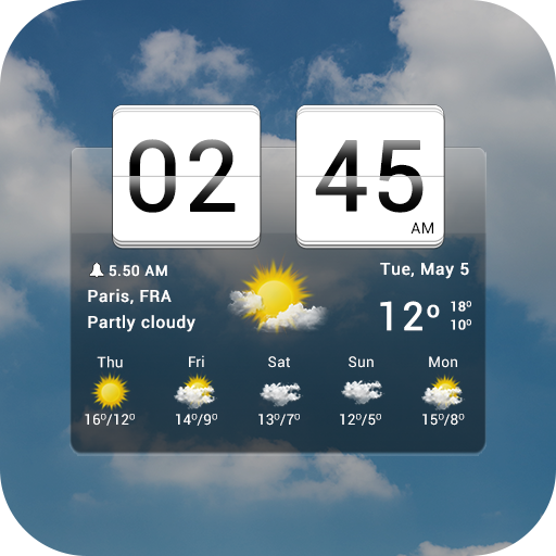 Sense Flip Clock Weather 9.05.0 Apk Mod Premium