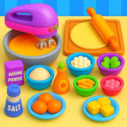 Toy Set Kitchen Cooking Games 2.7 Apk Mod Unlimited Money