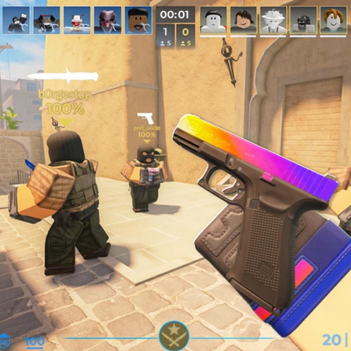 Blox Strike FPS Shooter VARY Apk Mod Unlimited Money