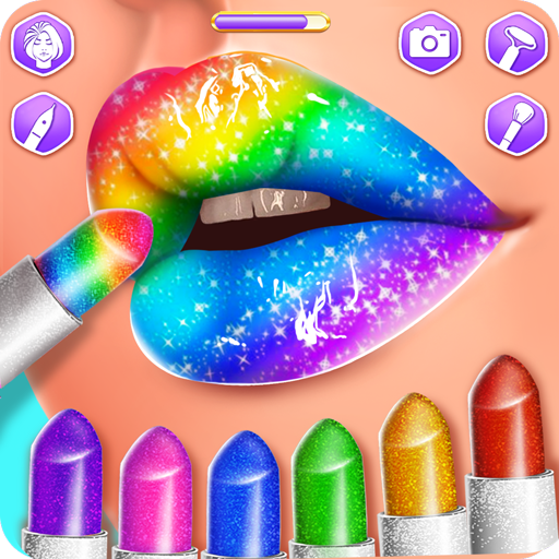 Lip Art Lipstick Makeup Game 4.7 Apk Mod Unlimited Money