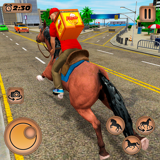 Mounted Horse Riding Pizza 1.1.3 Apk Mod Unlimited Money