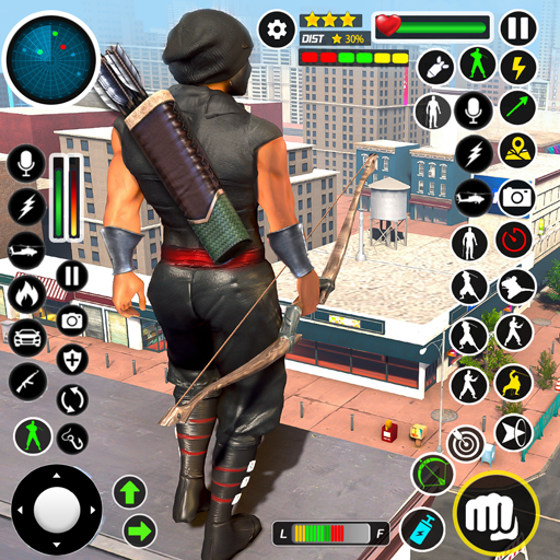 Ninja Archer Assassin Shooter 4.6 Apk Mod Unlimited Money