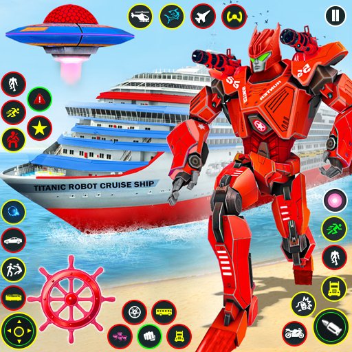 Titanic Robot Transport Games 3.5 Apk Mod Unlimited Money