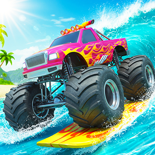 Monster Truck Water Surfing 3D 1.1.9 Apk Mod Unlimited Money