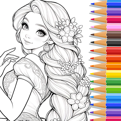 Princess ColoringDrawing Game 1.801 Apk Mod Unlimited Money