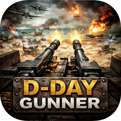 D-Day Gunner WW2 Beach Battle 1.1.382 Apk Mod Unlimited Money