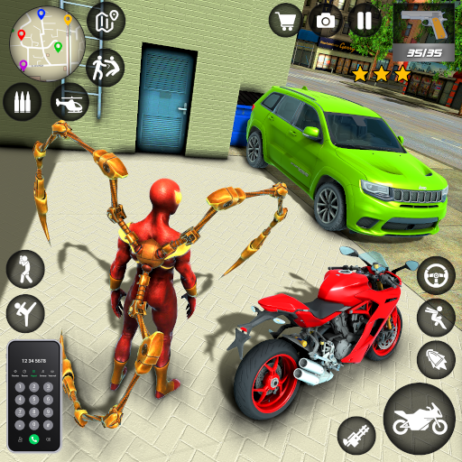 Iron Super Hero – Spider Games 39 Apk Mod Unlimited Money