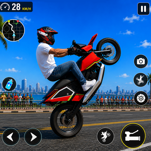 Moto Bike Wheelie Games 3D 6.0 Apk Mod Unlimited Money