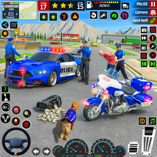 Police Car Chase Cop Car Games 0.67 Apk Mod Unlimited Money