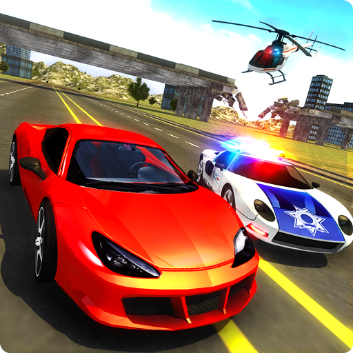 Police Car vs Gangster Escape 1.4 Apk Mod Unlimited Money