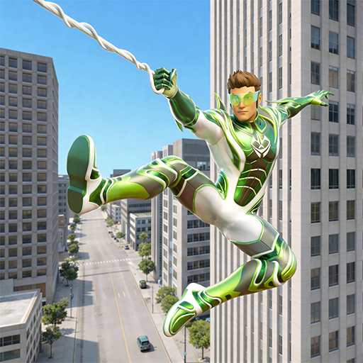 Flying Rope Hero City Fighter 1.1.0 Apk Mod Unlimited Money