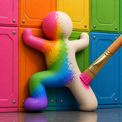 Paint Hide and Seek Game 1.84 Apk Mod Unlimited Money