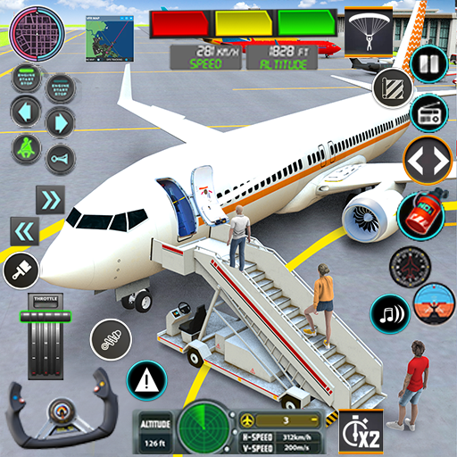 Pilot Flight Simulator Games 6.2.12 Apk Mod Unlimited Money