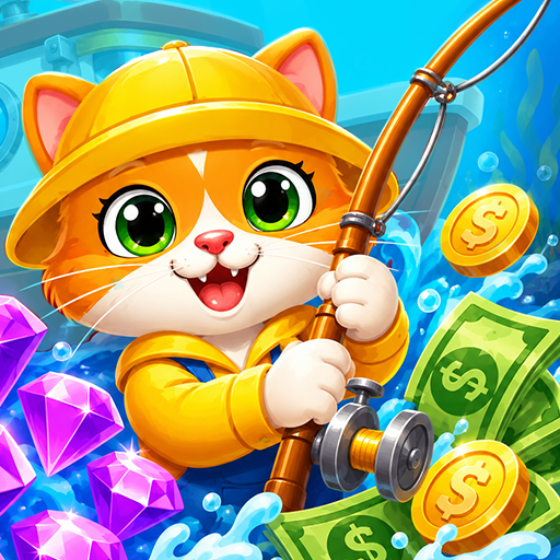 Lucky Fishing Ocean Treasure 1.0.2 Apk Mod Unlimited Money