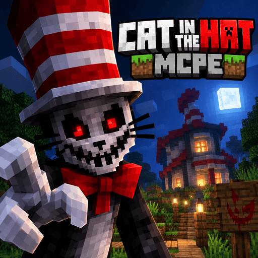 CAT IN THE HAT HORROR MCPE VARY Apk Mod Premium