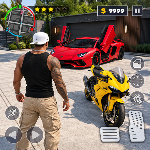 Gangster Crime Open World 3D 1.03 Apk Mod Unlimited Money