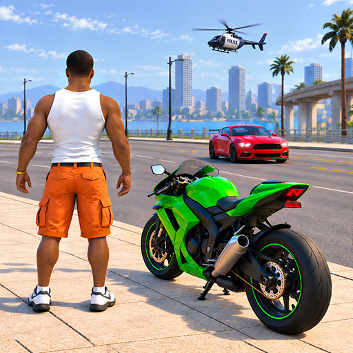 Mafia Bike 3D Gangster Games 2.1 Apk Mod Unlimited Money